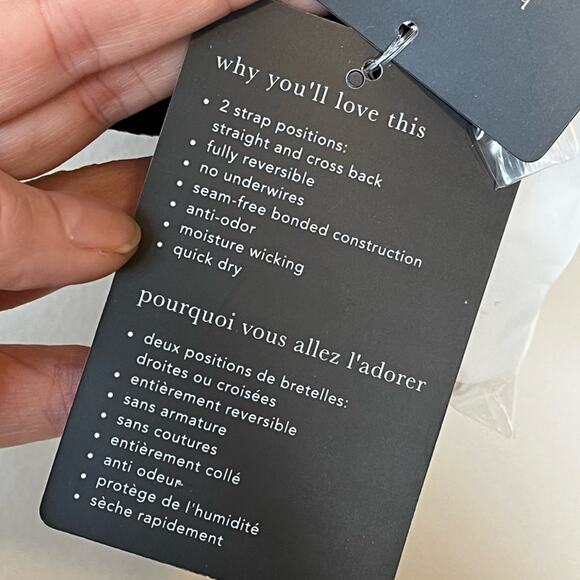 NWT KNIX EVOLUTION BRA Everyday Bra Size 5 36D or 36DD Wireless Bralette - Picture 8 of 10